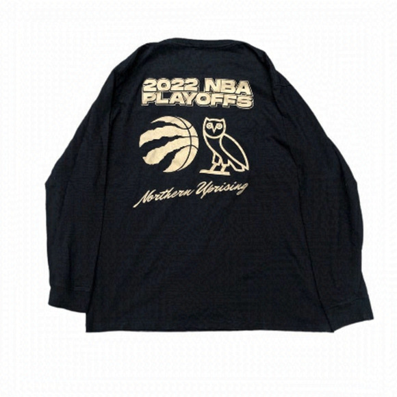 Toronto Raptors X OVO 2022 NBA Playoffs Shirt XL - Picture 1 of 6